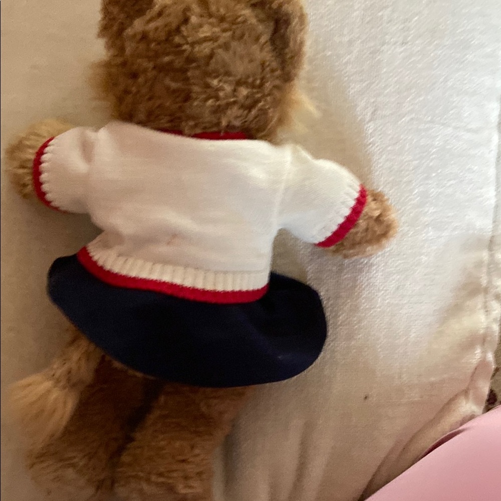 Tommy Hilfiger Bear with White and Navy Outfit from the 90s - Picture 3 of 7